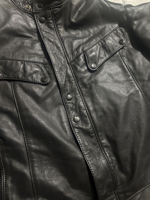 Jacheta moto din piele L