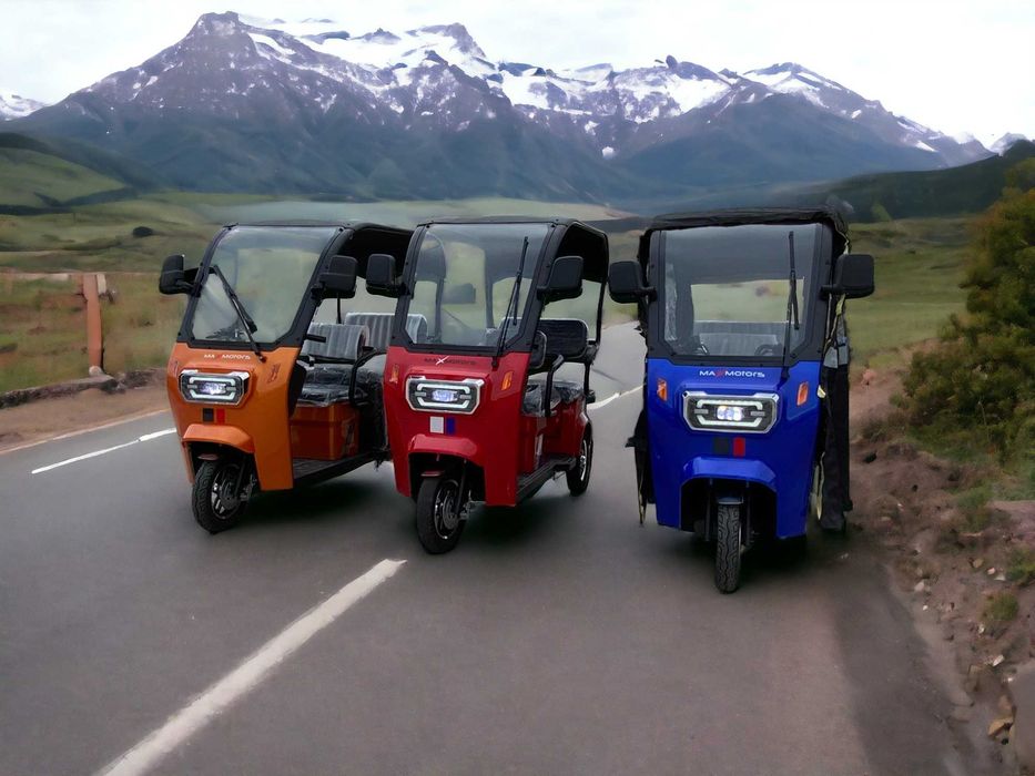 Електрически триколки с покрив и страници MaxMotors LUX-3 2000W