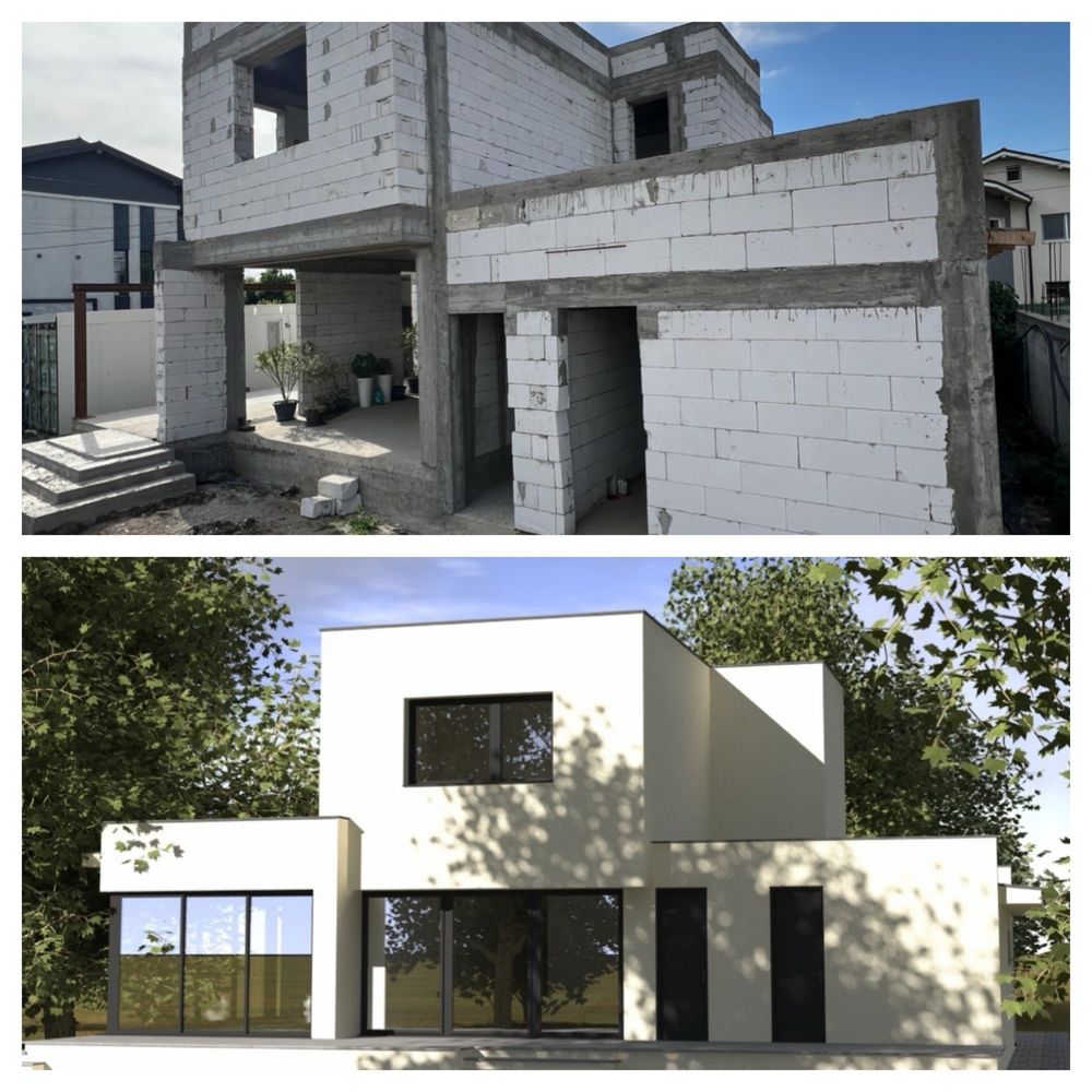 Casa la rosu in Branesti Ilfov