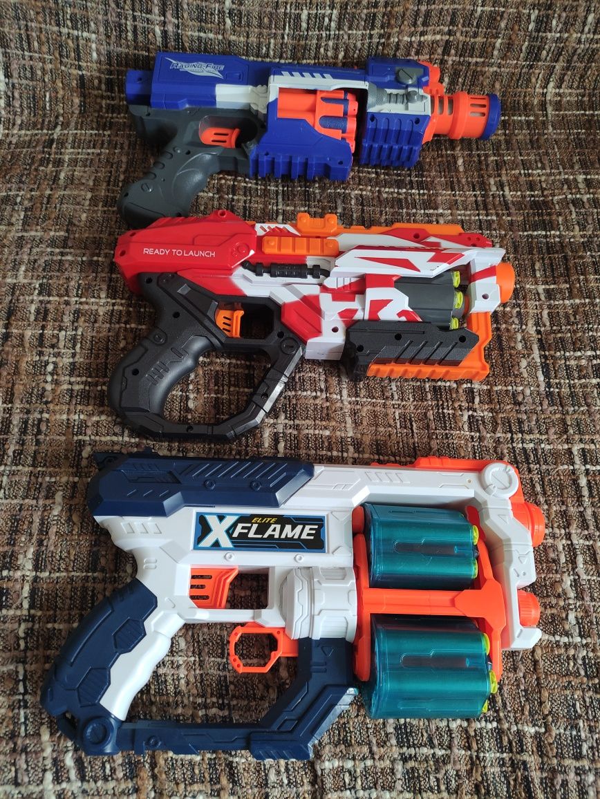 Пистолеты Nerf бластер (коллекция)