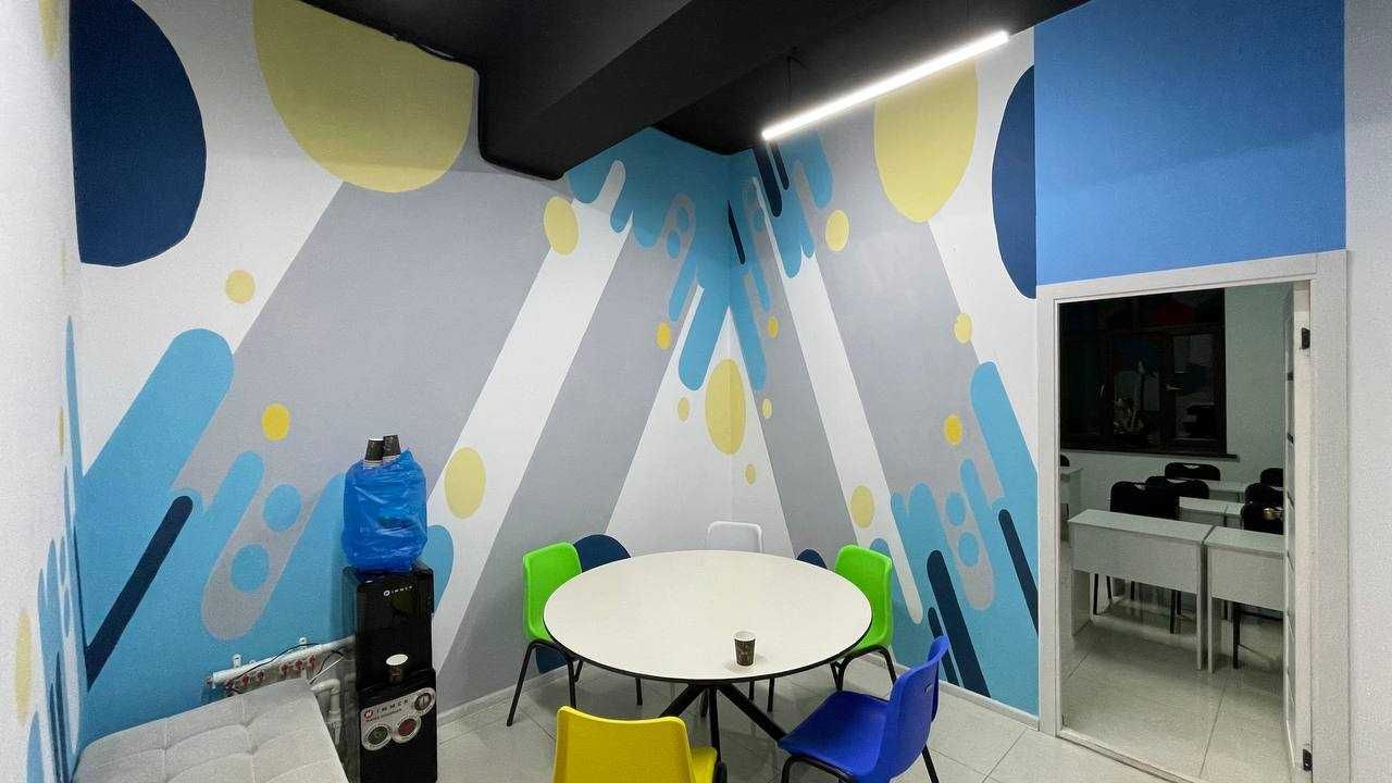 Роспись стен, мурал , граффити. Художник. Rassom. Devorga rasm , mural