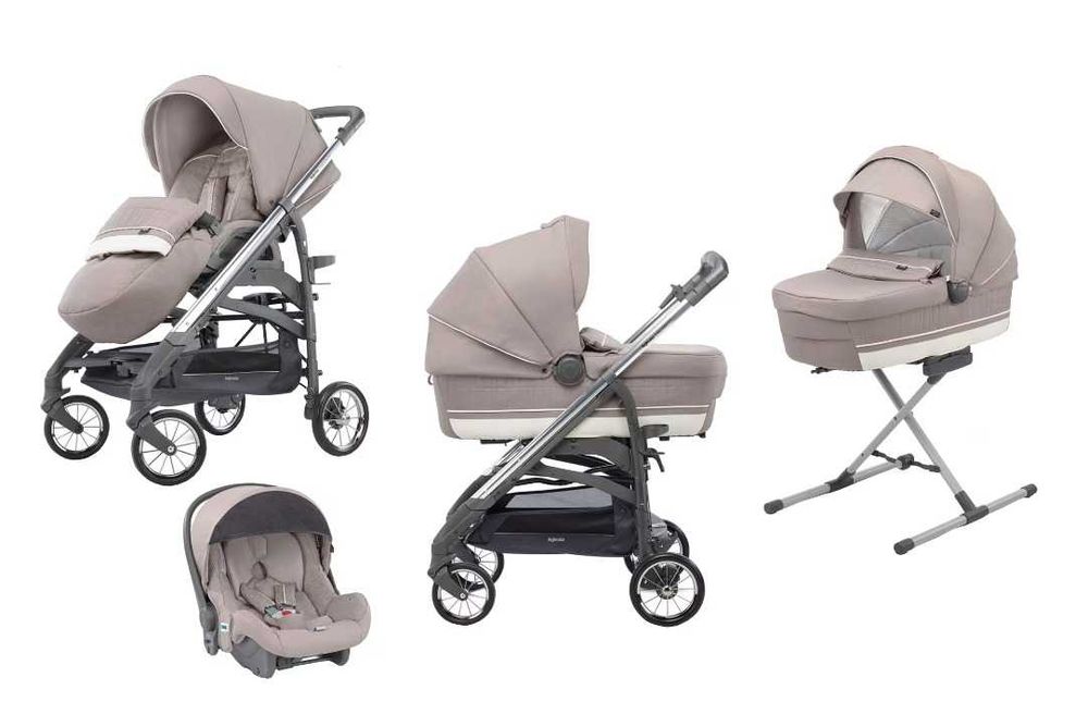 Carucior 3 in 1 Inglesina Trilogy Plus Quattro Panarea, Bej