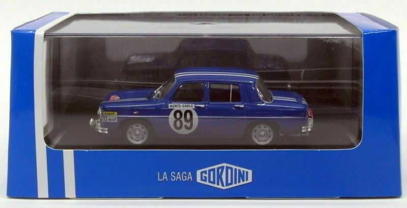 Macheta RENAULT 8 GORDINI RALLYE de MONTE CARLO 1969 - Atlas, 1/43.