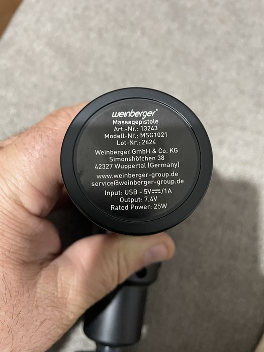 aparat masaj weinberger