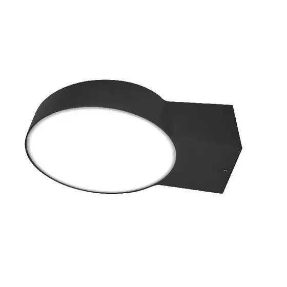 Lampa Led Perete Edna 1000Lm Negru (NOUA)