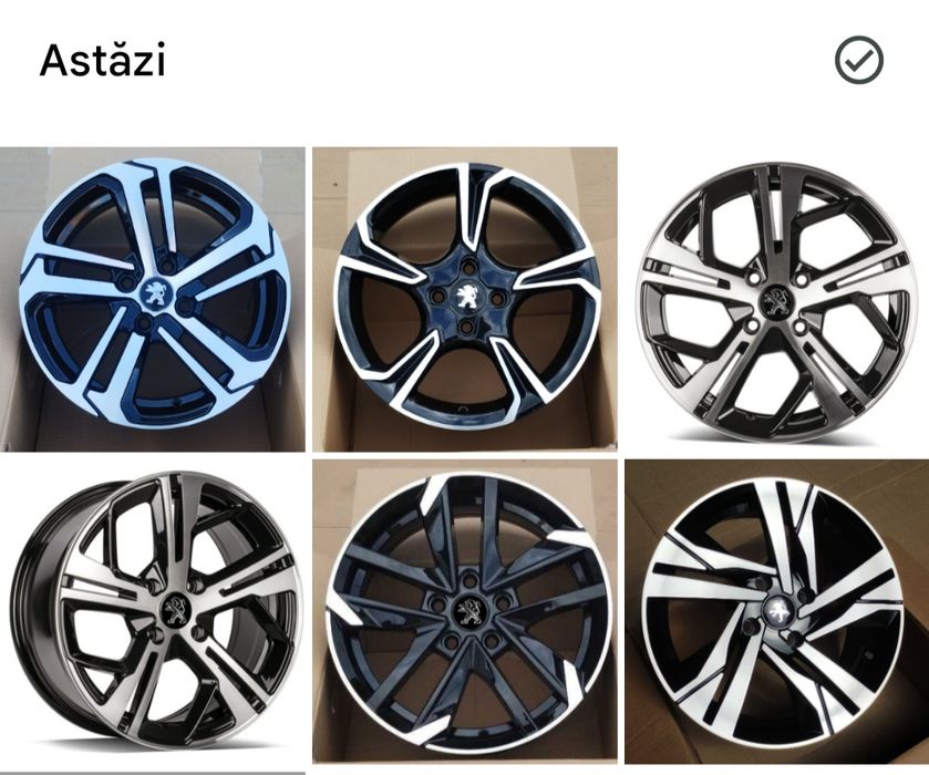 Jante Noi R16 Peugeot  206, 207,  208 307 ,:308 1007 2008, 3008 Partn