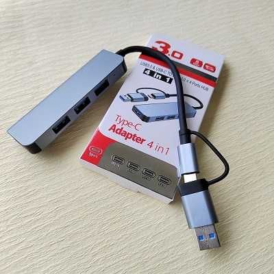 USB hub Хаб  3.0 Type C  Переходник Адаптер
