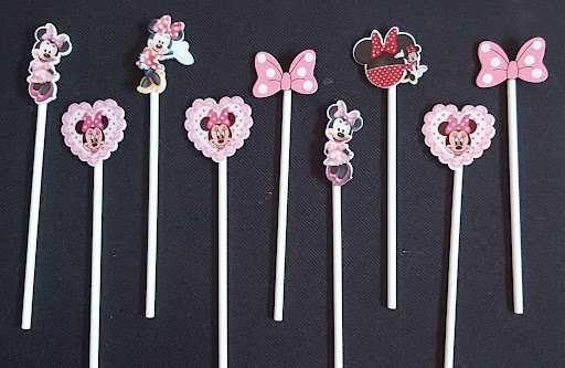 Topper tort Minnie_Mickey Mouse_Balerine_Fancy Nancy Clancy