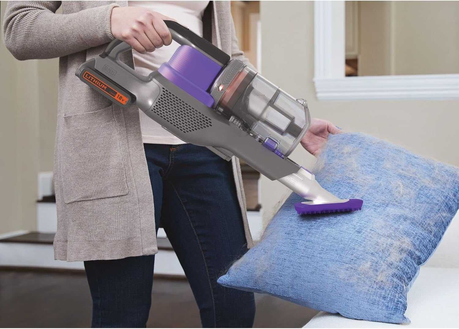 Безкабелна прахосмукачка Black+Decker PowerSeries Extreme 40AW 18V