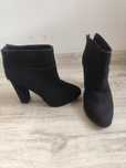 Botine negre Berska  cu toc ocazia mărimea 37