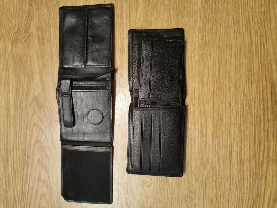 Portofele piele naturala 2 buc