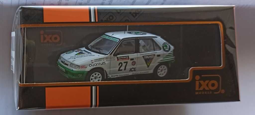 Macheta Skoda Felicia Kit Car #27 RAC Rally 1995 - IXO 1/43 Raliu