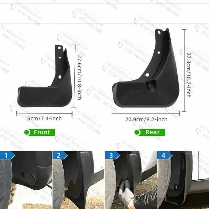 Set aparatori noroi pentru Volkswagen Passat B8