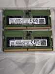 Kit Dual Chanel  Samsung 16gb ddr5 sau schimb cu hdd 2.5 sau ssd 2x8gb