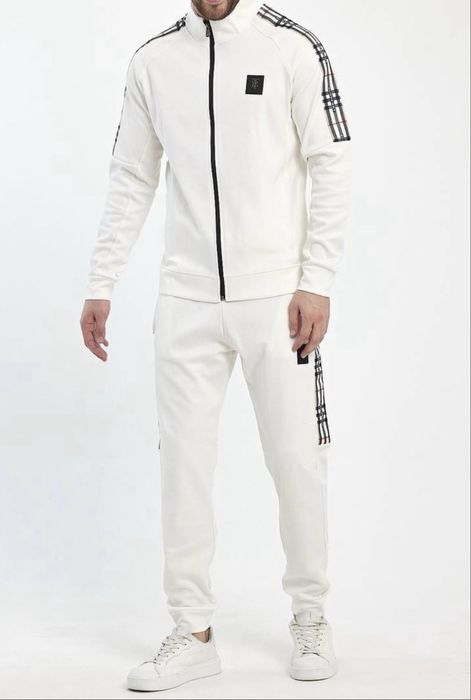 Trening Burberry - Alb | Calitate Premium