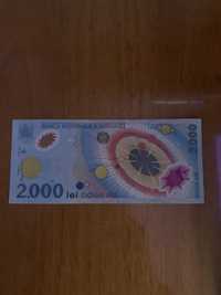 Bancnota eclipsa 2000 lei din 1999