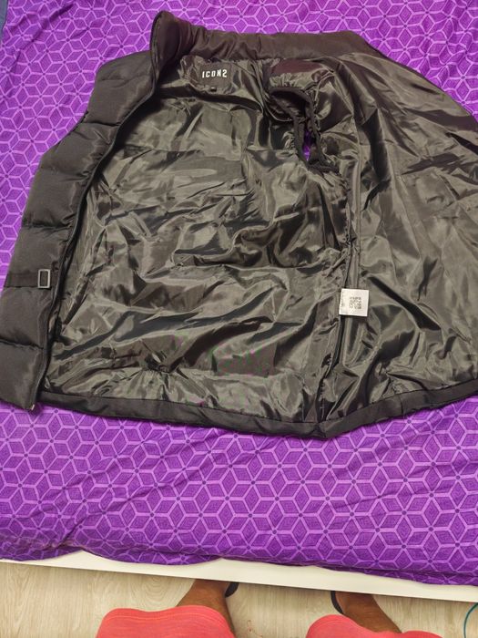 Vestă neagră dsquared2 icon
