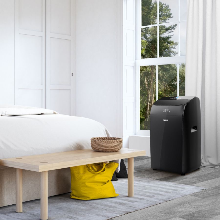 Мобильный кондиционер Technobox 12000BTU Black