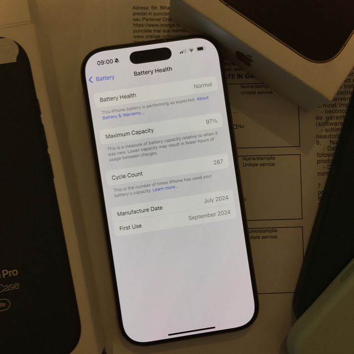 iPhone 16 Pro 1TB pachet complet