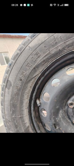 Roți 16 originale Opel Muvano,anvelope Michelin ca noi 225x65x16c