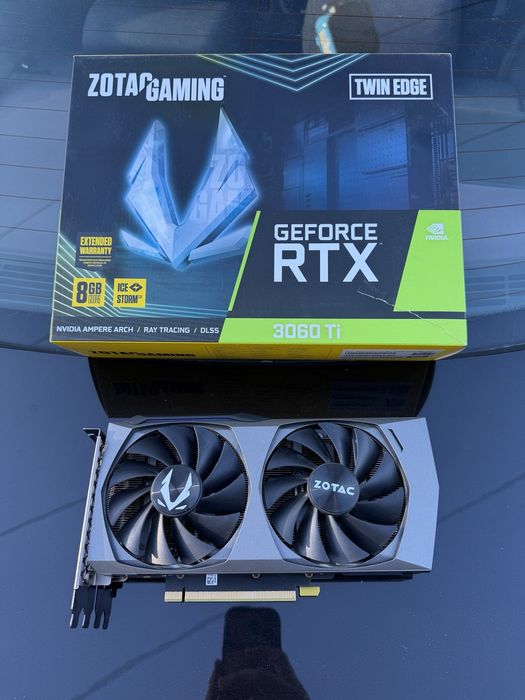 3м Гаранция! RTX 3060 Ti Zotac Twin Edge