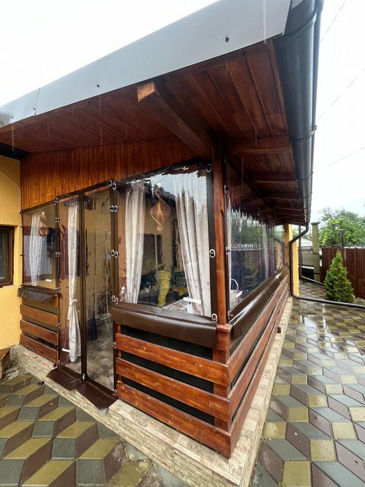 Folie terase si foisoare terasa transparenta Cristal