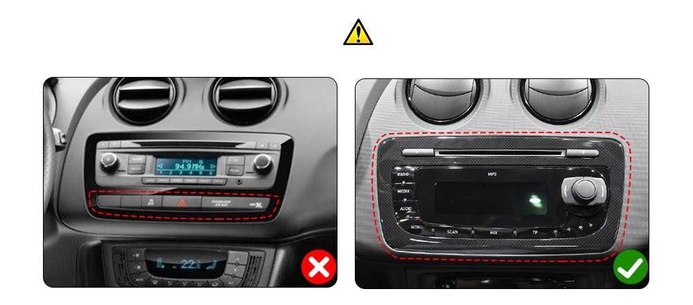 Navigatie Seat Ibiza din 2009 - 2013 , Garantie 2GB 4GB 8GB RAM