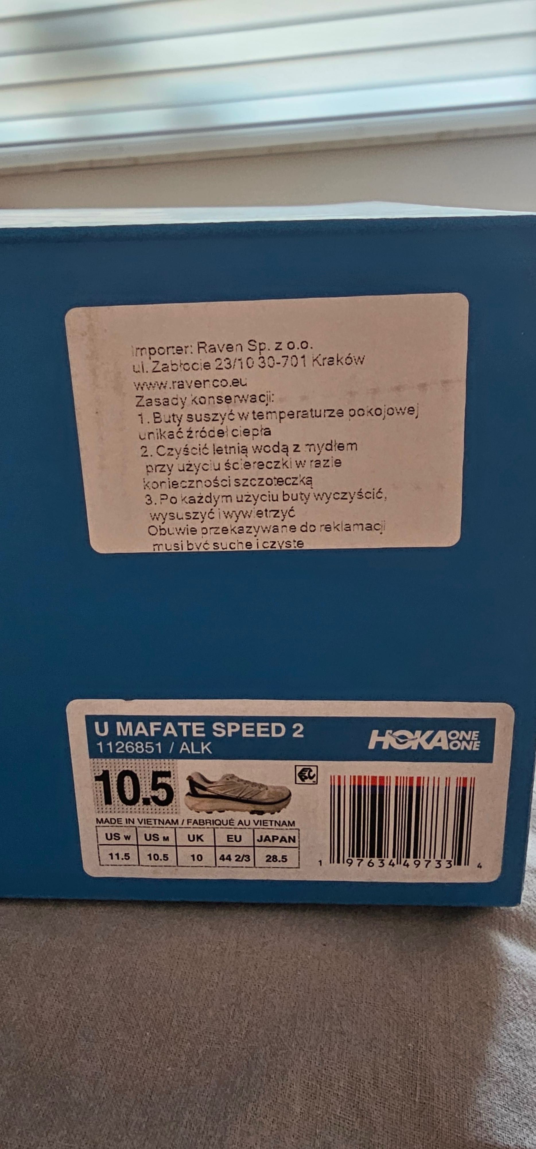 Маратонки Hoka Mafate Speed 2