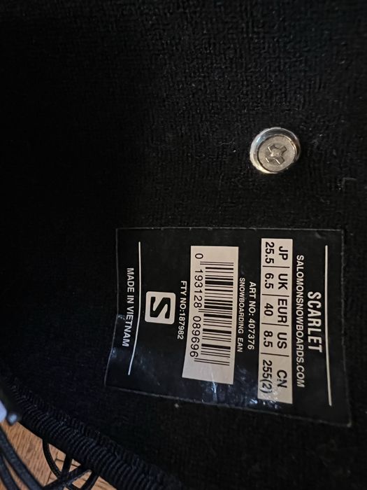 Boots Salomon Scarlet - marime 40