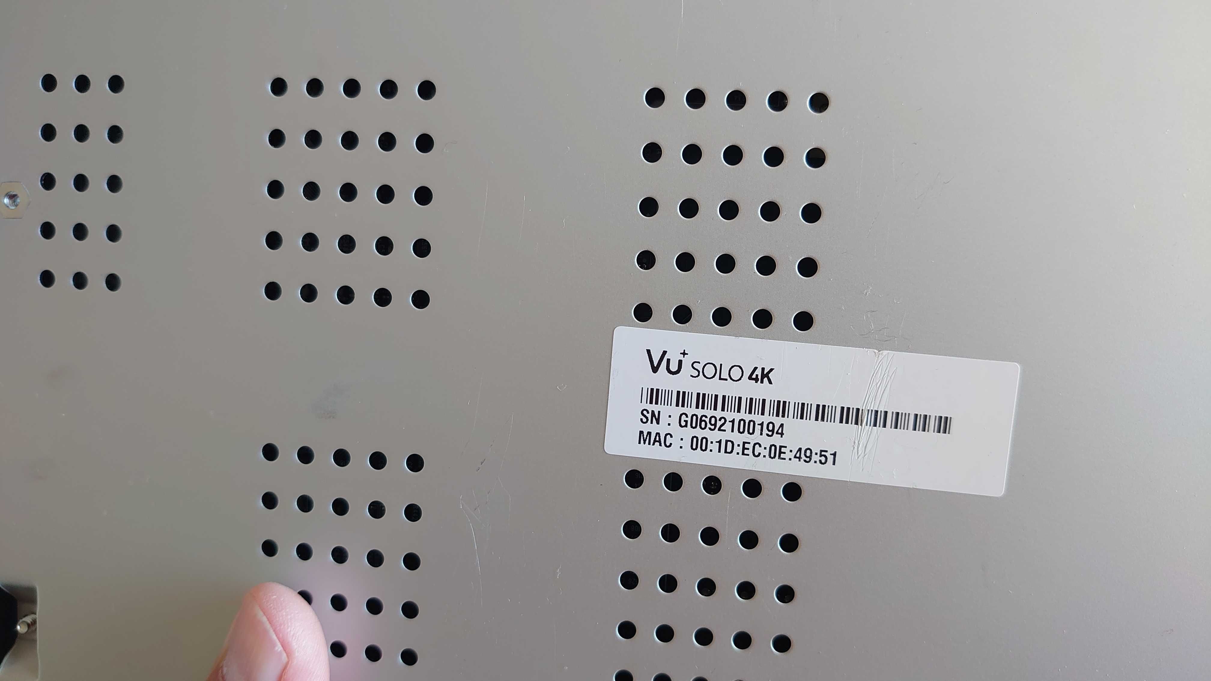 Сателитен приемник Vu+ SOLO 4K Enigma2 Receiver Dual FBC Tuner