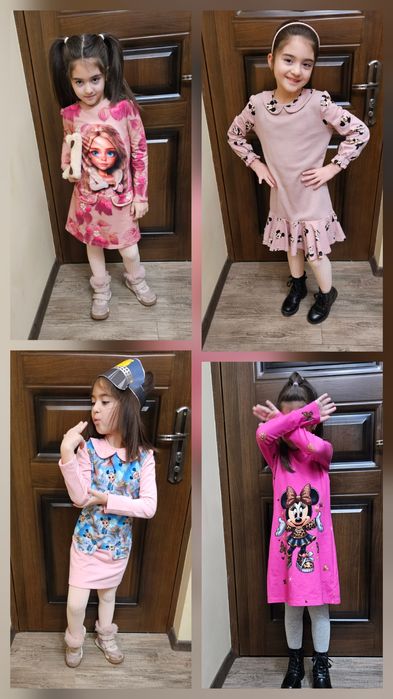 Детски  рокли, комплекти и блузи размер 116-122