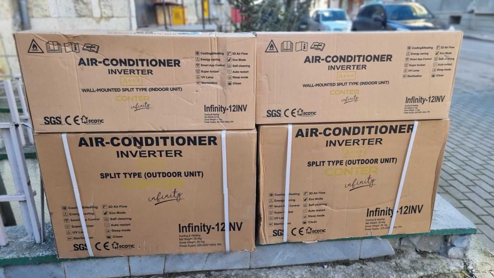 Климатик Finlux FDI-12JLK46S , 12000 охл/отопление BTU, A+++
