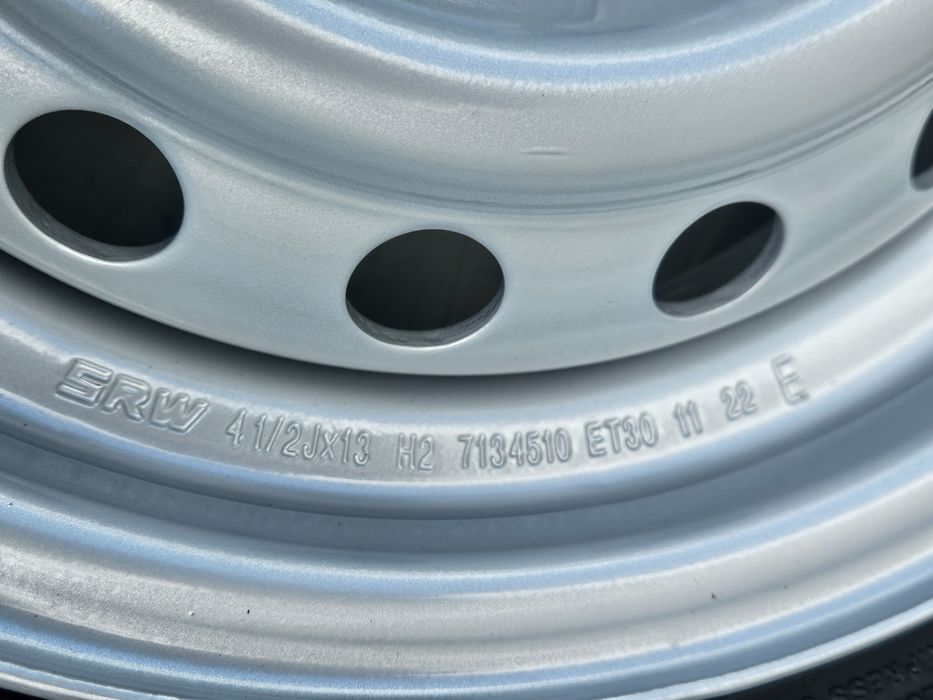 Roata compl remorca 175/70 R13, Anvelopa SECURITY Janta SRW 4.5jx13