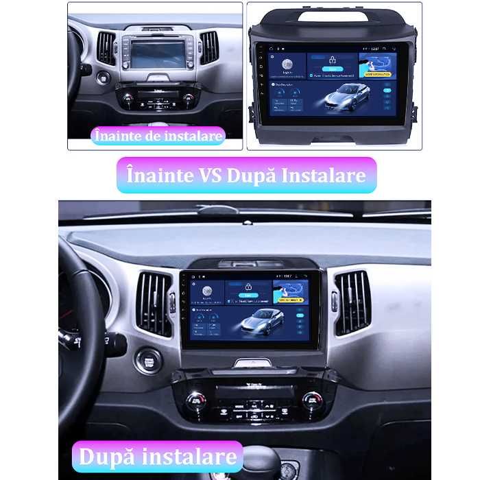 Navigatie KIA Sportage 2010-2015,  Android 14,9 INCH, 4GB RAM/64GB ROM