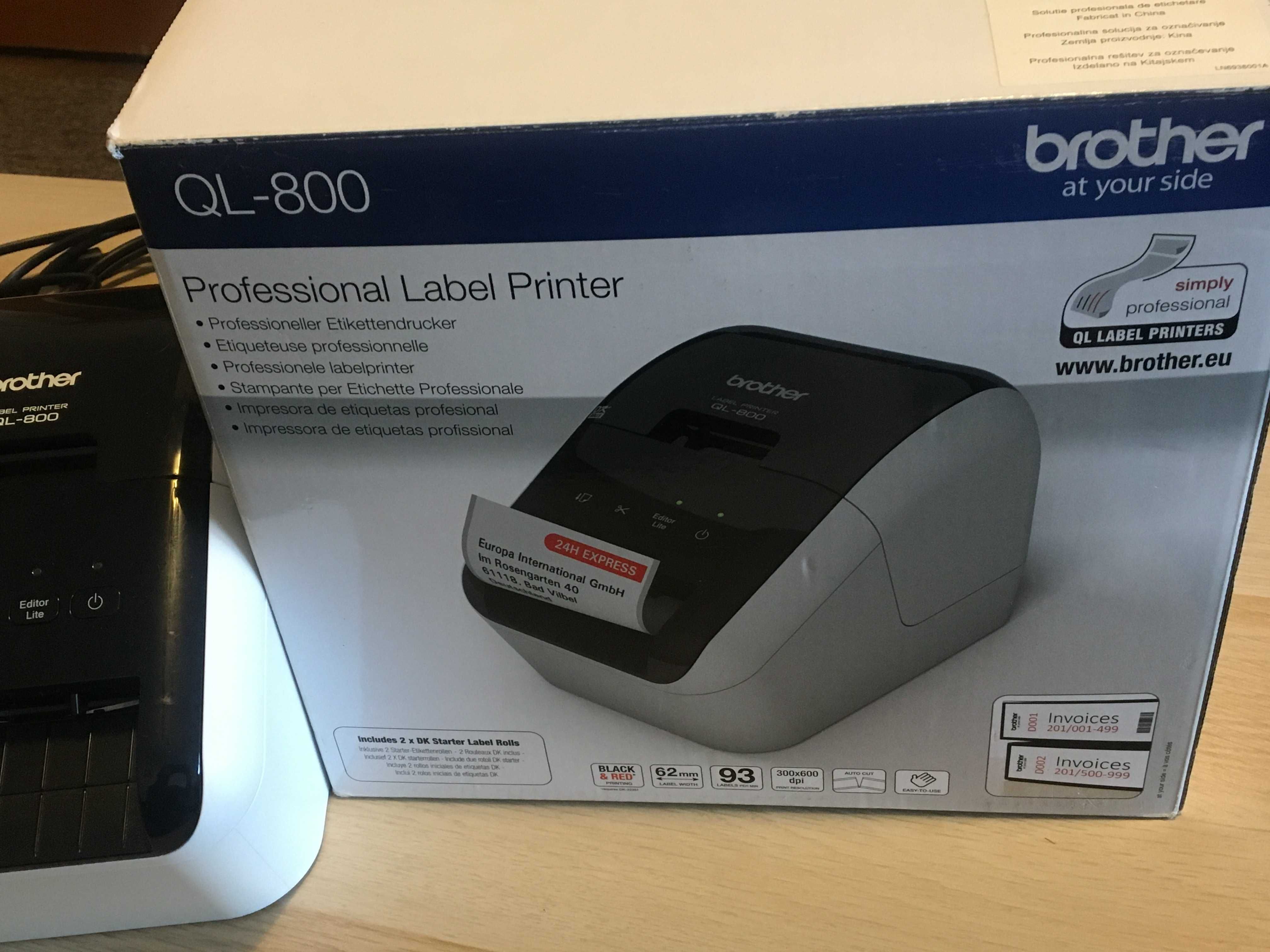 Imprimanta de etichete Brother QL-800
