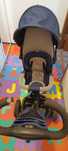 Tricicleta Kinderkraft Aveo, albastru, 3 in 1, pliabila