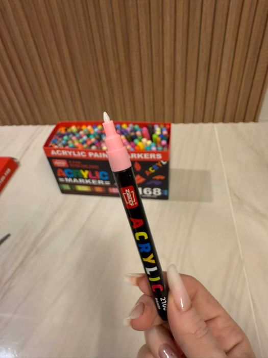 Markere acrilice profesionale 168 bucăți