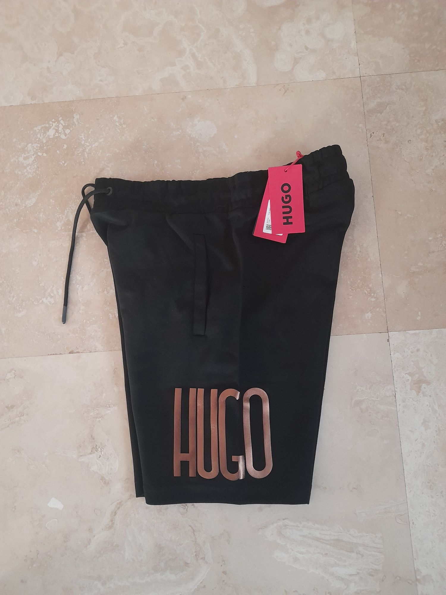 Pantalon scurt bumbac Hugo Boss