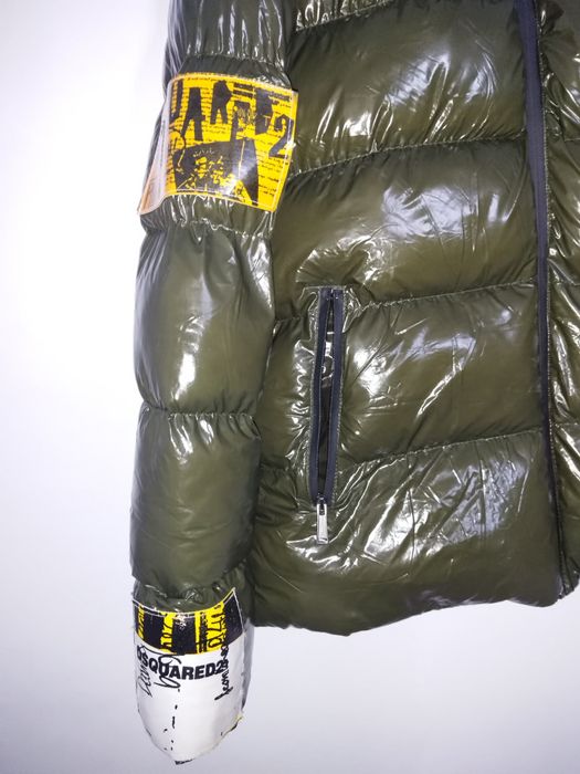 Geaca de iarna Dsquared2 verde