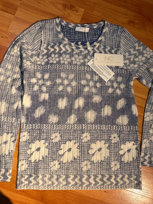 Pulover Lana70% si casmir 30% nou