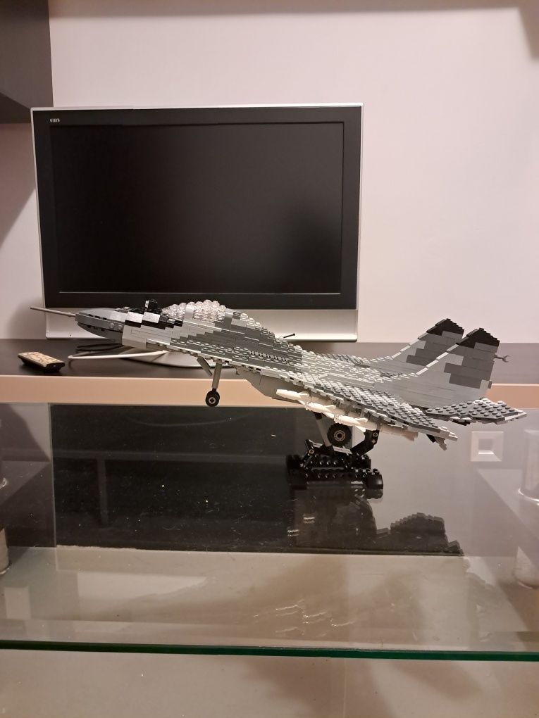 Model Mig 29 Fulcrum lego