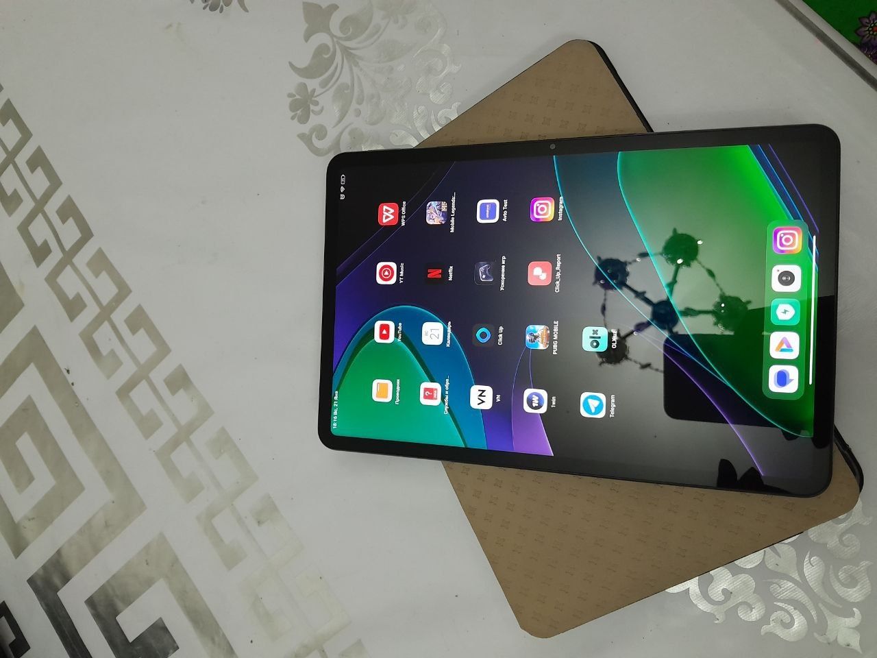 Xiaomi pad 6  оперативка 8 пам 256 коробка дакумкнт ба 1 ай ишлатилган