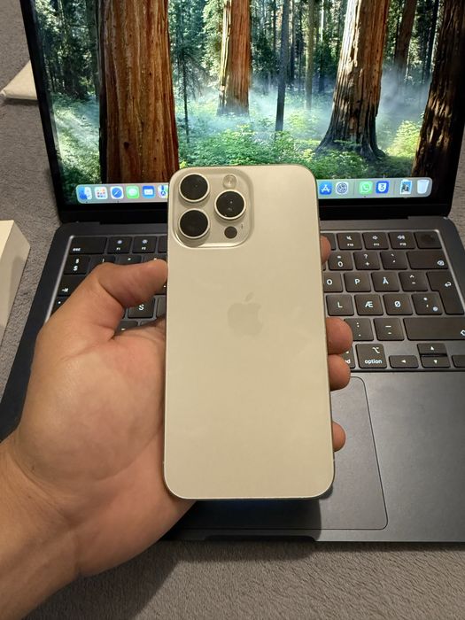 Iphone 15 pro max 256 white ca nou