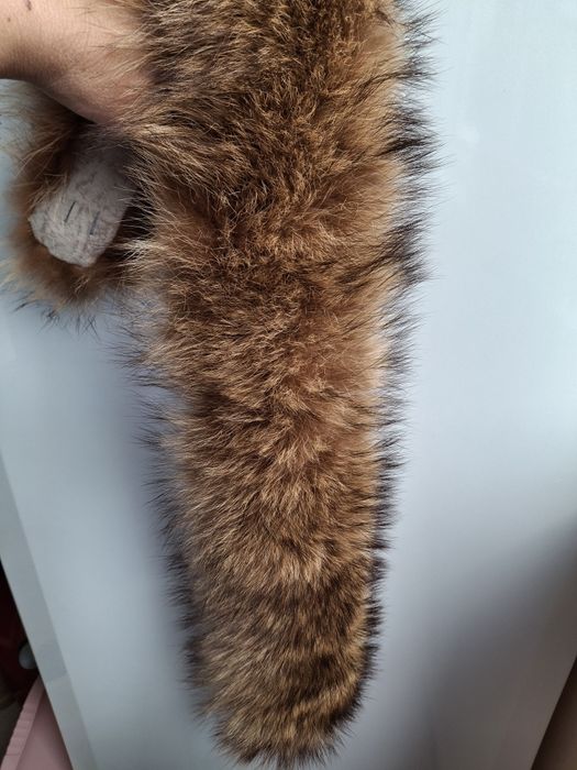 Естествен пух за качулка