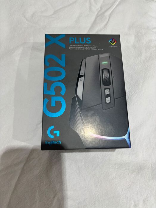 Logitech G502 X Plus Wireless RGB Gaming Mouse.