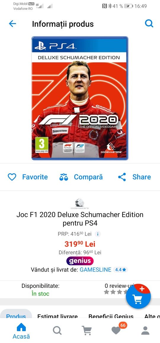 Joc Ps4 f12020 f12017 football