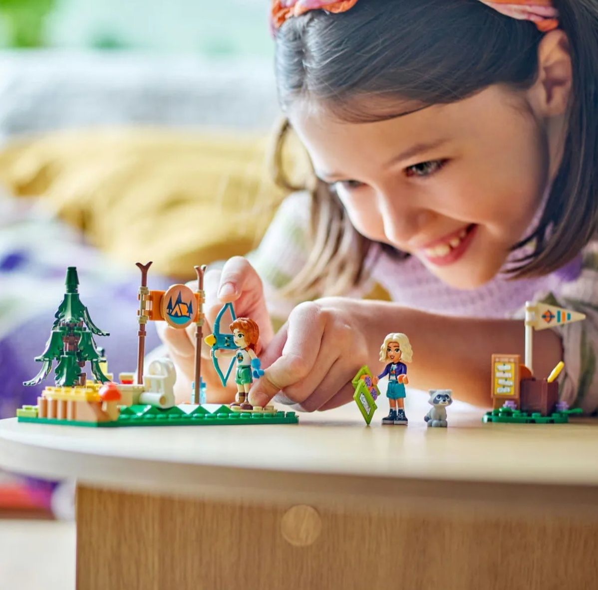 LEGO® Friends 42622 - Лагер за приключения - място за стрелба с лък