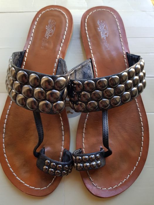 Papuci Buffalo girl nr. 36, piele naturală interior/exterior, noi