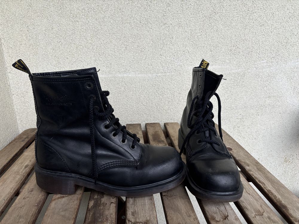 Кубинки Made in England Doc Martens 40 естествена кожа