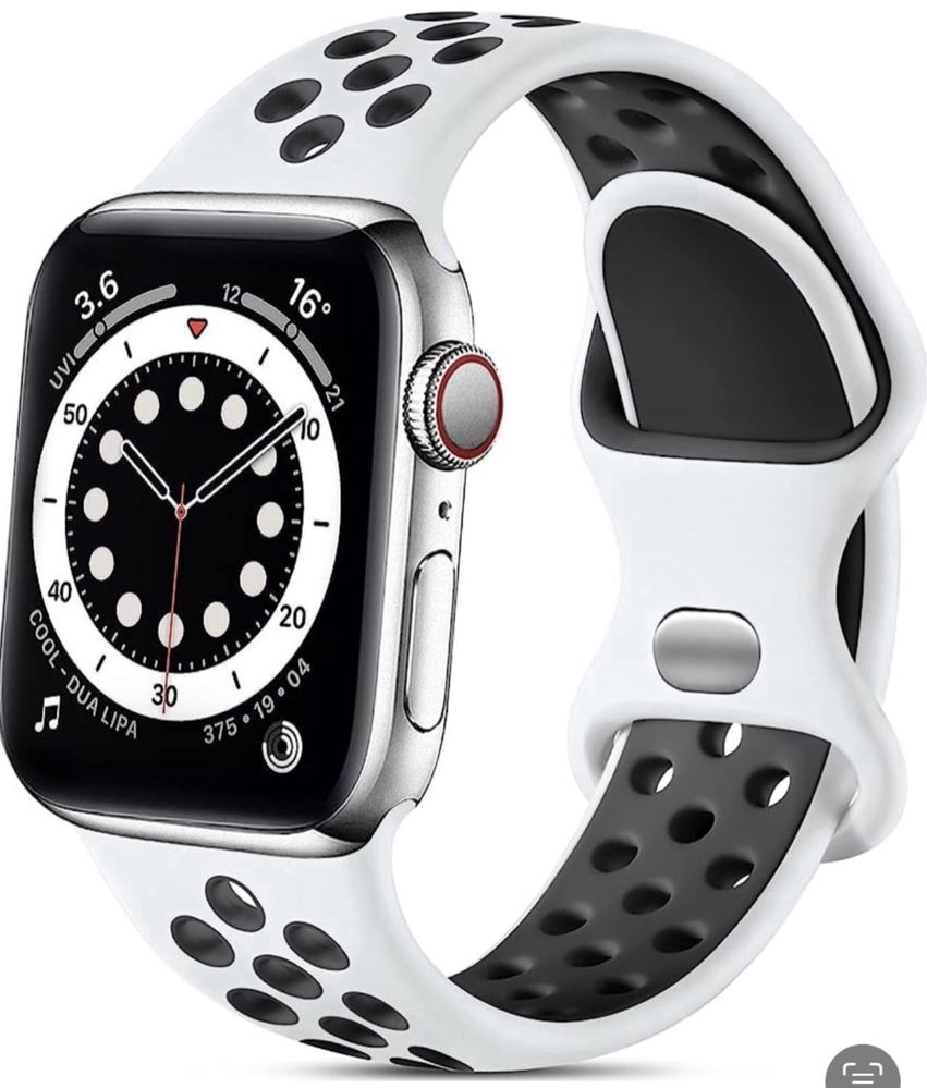 Curea DRT Silicon Gaurele Husa Folie Ceas Apple Watch Seria 4-9 ULTRA